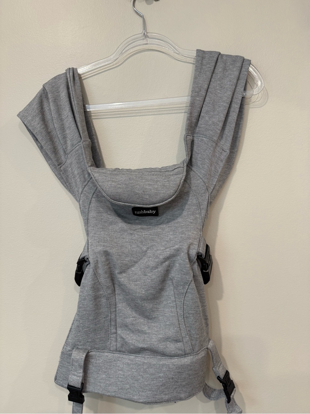 "The Snug" Hands-Free Carrier Wrap Attachment in Grey